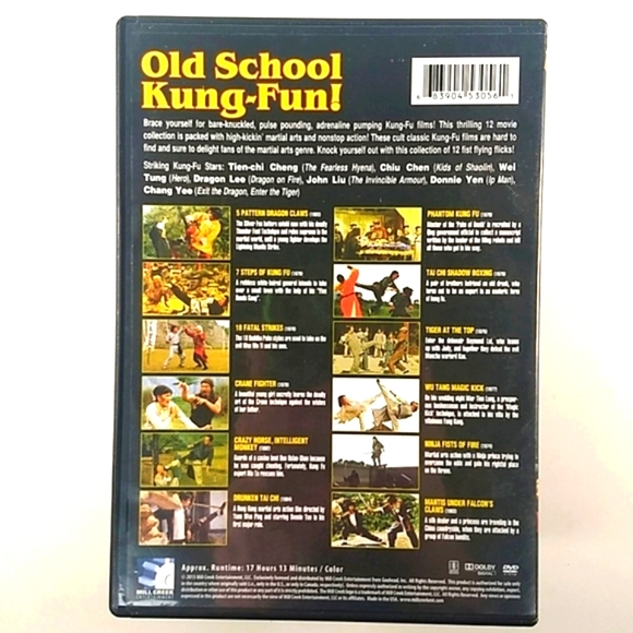 Flying Fists of Kung Fu 12 Movie Set, Over 17 Hours of KUNG FUN - Picture 3 of 14